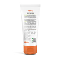 VLCC Serum Facewash - 100ml | with Vitamin C Serum Rich in Antioxidants & Meyer Lemon to Reduce Hyperpigmentation & Bright Glow | Dermatologically Tested