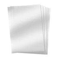 Hygloss Products Overhead Projector Sheets Acetate-Like Transparency Film, For Arts And Craft Projects and Classrooms, Not for Printers, 8.5 x 11, 25 Sheets