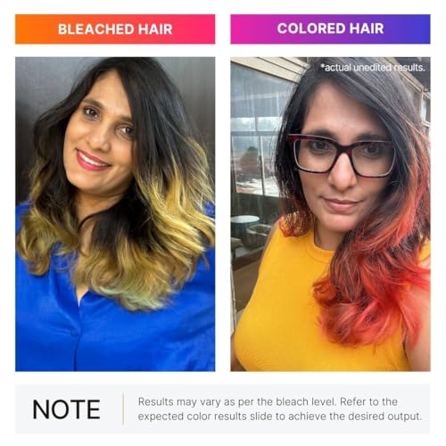 2.Oh! Italian- Peach Hair Color For Women & Men | Ammonia-Free DIY Semi Permanent Hair Color | Enriched with Argan Oil | Lasts upto 6-8 Washes