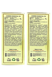 Khadi Natural Khadi Pure Herbal Jasmine Essential Oil - 15Ml (Set Of 2)