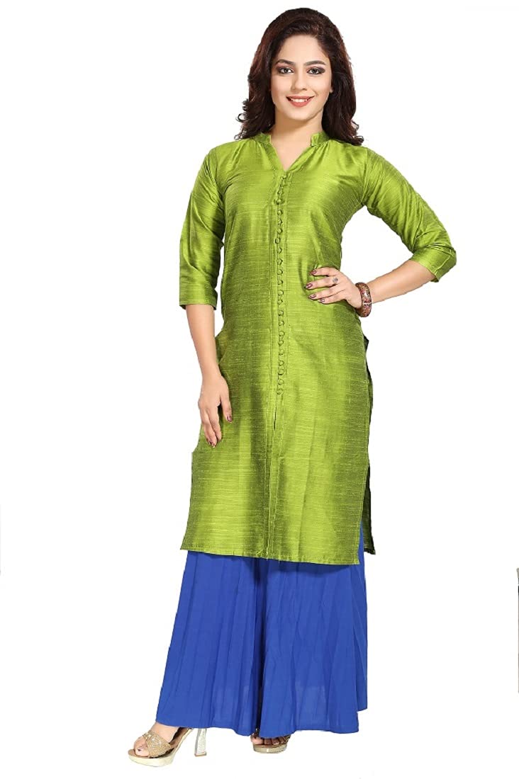 DREAM & DZIRE Women's  Silk Straight Kurti for All