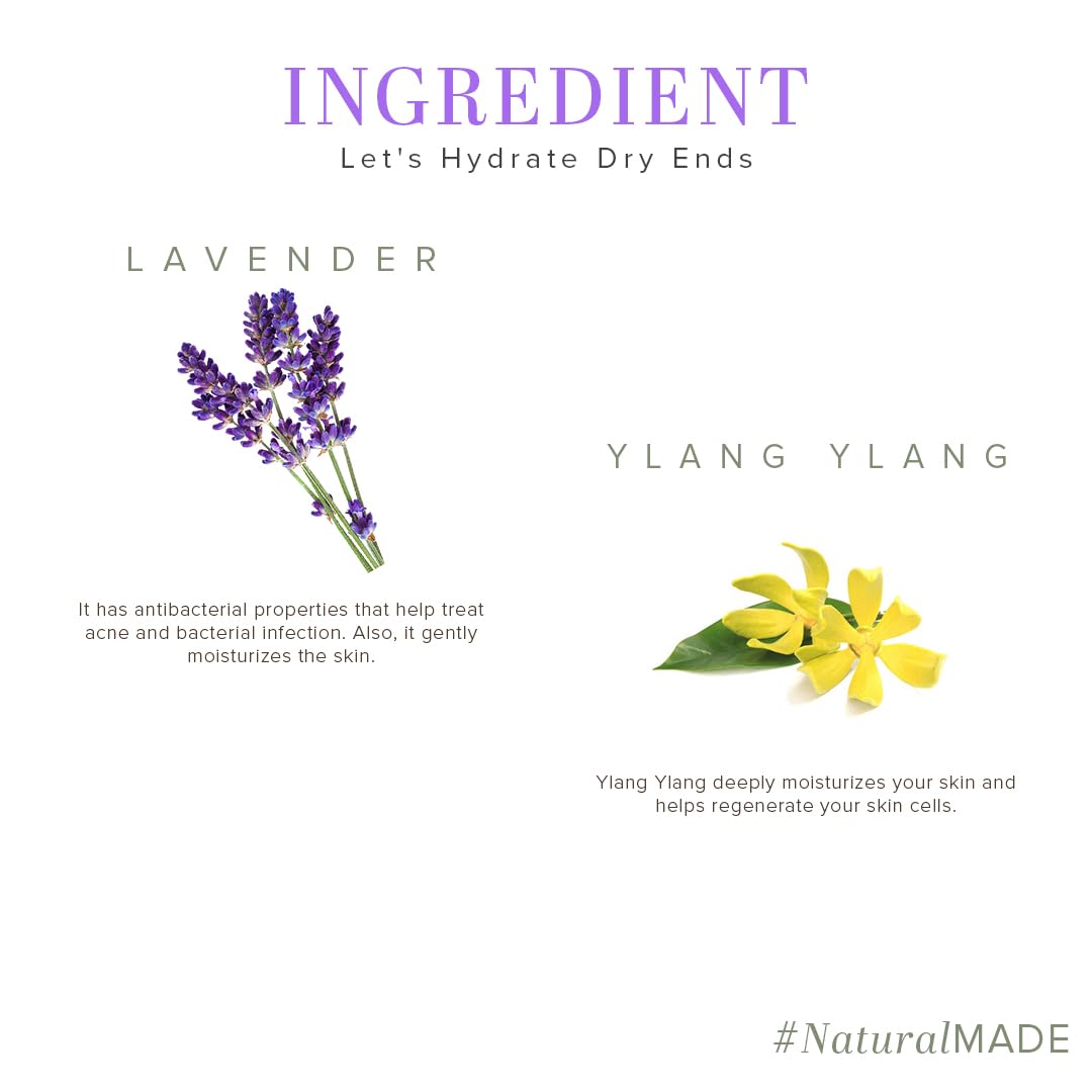 Khadi Natural Lavender & Ylang Ylang Herbal Body Wash|Gently cleanses and nourishes| Shower Gel that relax senses| Floral fragrance| Suitable for All Skin Types|210ml