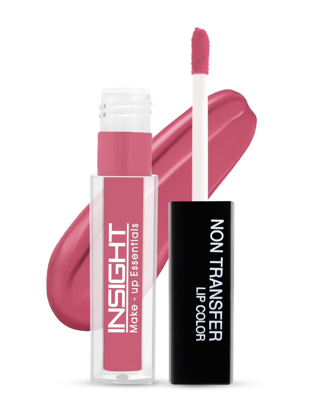 Insight Non Transfer Lip Color, 4ml (04 Ferocious Pink) & Insight Non Transfer Lip Color, 4ml (07 Satin Rose)