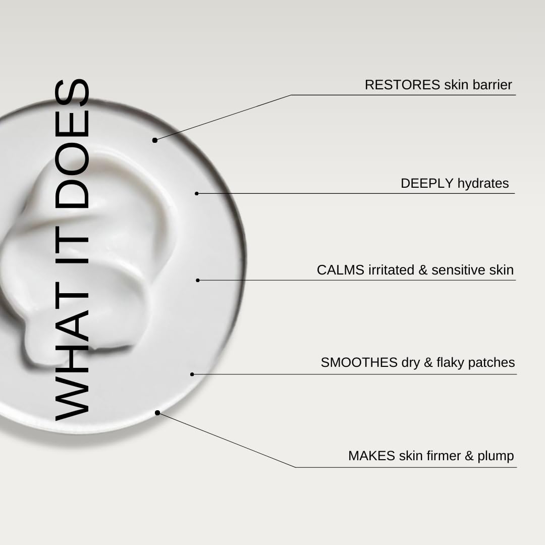 The Formularx Peptide Ceramide Moisturizer - Barrier Plus Nourishing Barrier Repair Moisturizer For Normal, Dry, Compromised, Sensitive skin 50 g