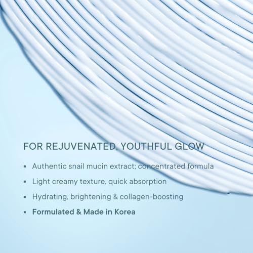 Quench 92% Snail Mucin Collagen Boost Moisturizer with Niacinamide & Hyaluronic Acid | 48 Hours Hydration | Formulated & Made in Korea | Makes Skin Dewy Soft & Plump | Fades Dark Spots (50ml)