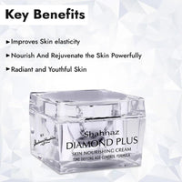Shahnaz Husain Diamond Plus | Skin Nourishing Cream | Nourishes & Rejuvenate The Skin Powerfully | 40g