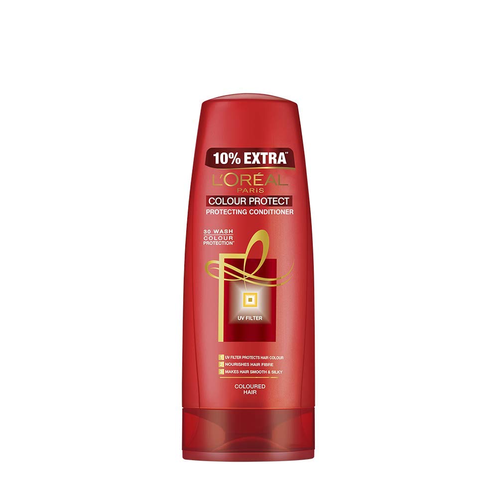 L'Oreal Paris 6 Oil Nourish Shampoo, 360ml (With 10% Extra) & L'Oreal Paris Color Protect Conditioner, 192.5ml (175ml+17.5ml)