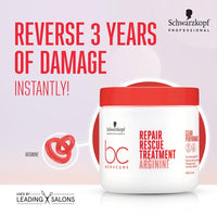 Schwarzkopf Professional Bonacure Repair Rescue Treatment with Arginine and Vegan Keratin 450 ml