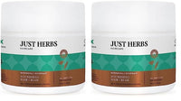 Just Herbs Nourishing Hair Cream for Men & Women with Bhringraj & Rosemary, Helps Reduce Dandruff and Hairfall 100 g (Pack of 2)