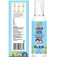 Mom & World Kidsy Face Wash Tear Free, 120ml + Baby Sunscreen Lotion Spf 50 Pa+++