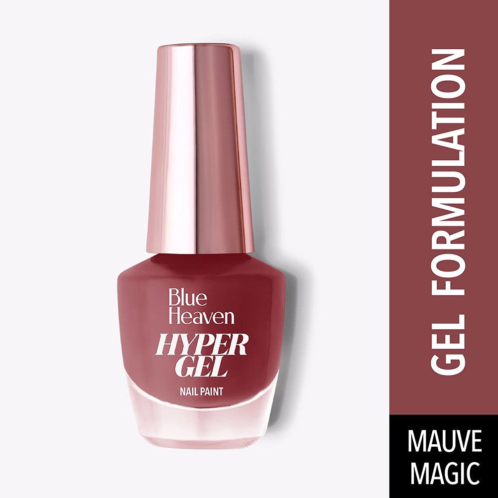 Blue Heaven Hypergel Finish Nailpaint - Mauve Magic, 301, 11Ml
