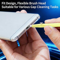 10 Pcs Cell Phone Cleaning Kit,Charging Port Cleaner,Dual Sided Anti Clogging Nylon Brushes,Suitable for Clean Phone Charging Port,Phone Speaker, AirPods,Tablet Camera,Other Electronics