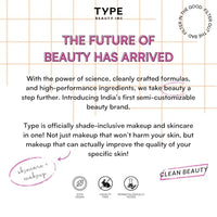 TYPE BEAUTY INC. Get Even Hydra Jelly Tints For Cheeks, Lips and Eyes | Lip Stain with Vitamin C for Pigmentation | Long Lasting | Smudge-proof Lip Tint for Women & Girls - Bubble Gum (85) | 9g