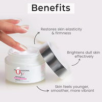 O3+ Night Repair Cream, 50g + O3+ Brightening and Whitening Face Wash with Cucumber and Aloe Vera Extracts, 50g