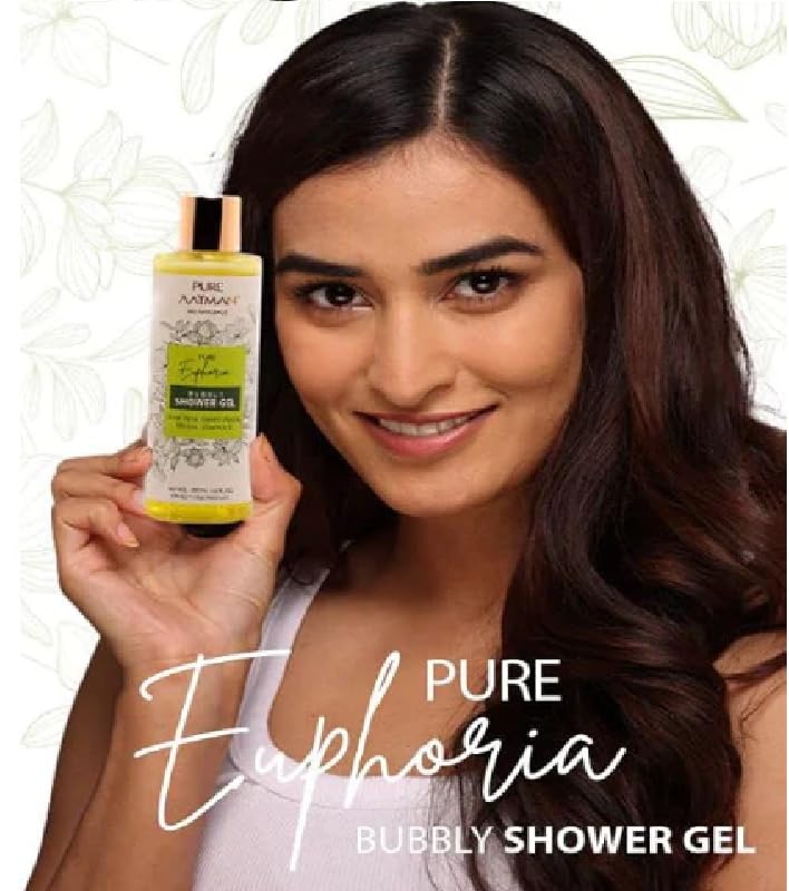 Pure Aatman Green Apple & Aloe vera Rejuvenating Body Wash For Women & Men,Deeply Nourishing Shower Gel, 200ml