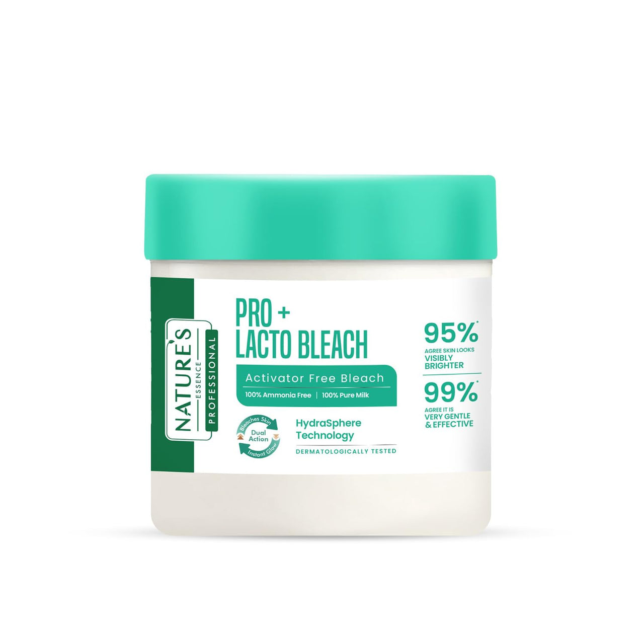 NATURES ESSENCE Lacto Bleach Cream, Milky White, 100g