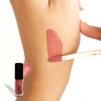 Ruby's Organics Mini Lip Oil Gloss for Women and Girls, All Skin Tones- Moisturizing, Long Lasting, Non Sticky & Non Drying Formula, Glossy Texture, Natural Lip Makeup, Paraben Free - Malibu, 3 ml