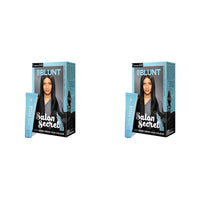 Bblunt Salon Secret High Shine Crème Hair Colour, 100g - Natural Black 1 (Pack Of 2) With Shine Tonic, 8ml