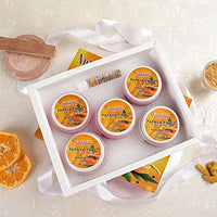 NutriGlow Papaya Fruit Facial Kit(250gm + 10ml) & Papaya Fruit Beach Cream(43gm) for Youthful Glow, Deep Exfoliation, All Skin Types, Pack of 2