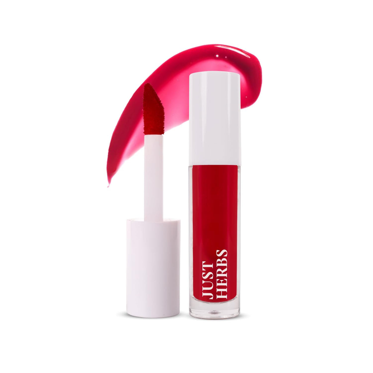 Just Herbs Water Baby Smudge & Transfer Proof | 12hrs Stay | Richly Pigmented Infused with Aloe Vera Multipurpose Water Tint for Lips, Cheeks and Eyelids for Women 6.5ml (Berry Sweet)
