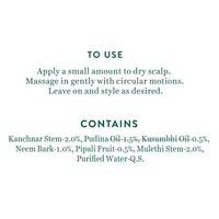 Biotique Mountain Ebony Vitalizing Serum | Prevents Hair Fall & Soothes Scalp| Promotes Hair Growth | 100% Botanical Extracts | Suitable for All Skin Types | 120ml