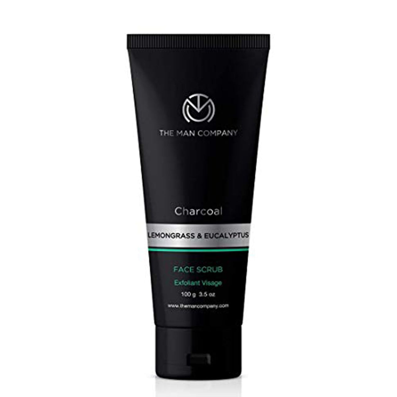 The Man Company Charcoal Grooming Kit with Body Wash, Shampoo, Face Scrub, Face Wash, Cleansing Gel, Solid Soap Bar | Combo Gift Set for Husband, Boyfriend - Set of 6