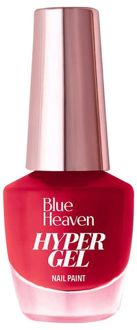 Blue Heaven Hypergel Glossy Finish Nailpaint - Fire Red, 502, 11Ml