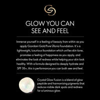 Oriflame Giordani Gold Pure Úforia Luminous Foundation Mousse For All Skin Type Spf35+|Lightweight Foundation|Beige, 30 Ml
