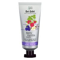 Nat Habit Berry Vanilla Hand Cream Fresh Whipped Hand Malai With Shea Butter For Men & Women, Hands Soft, Supple, Baby Touch Moisturization, Chemical Free (30 ml)
