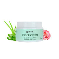 Globus Naturals Crack Cream for Dry Cracked Heels & Feet Enriched with Aloevera, Neem, Anantmool 50g