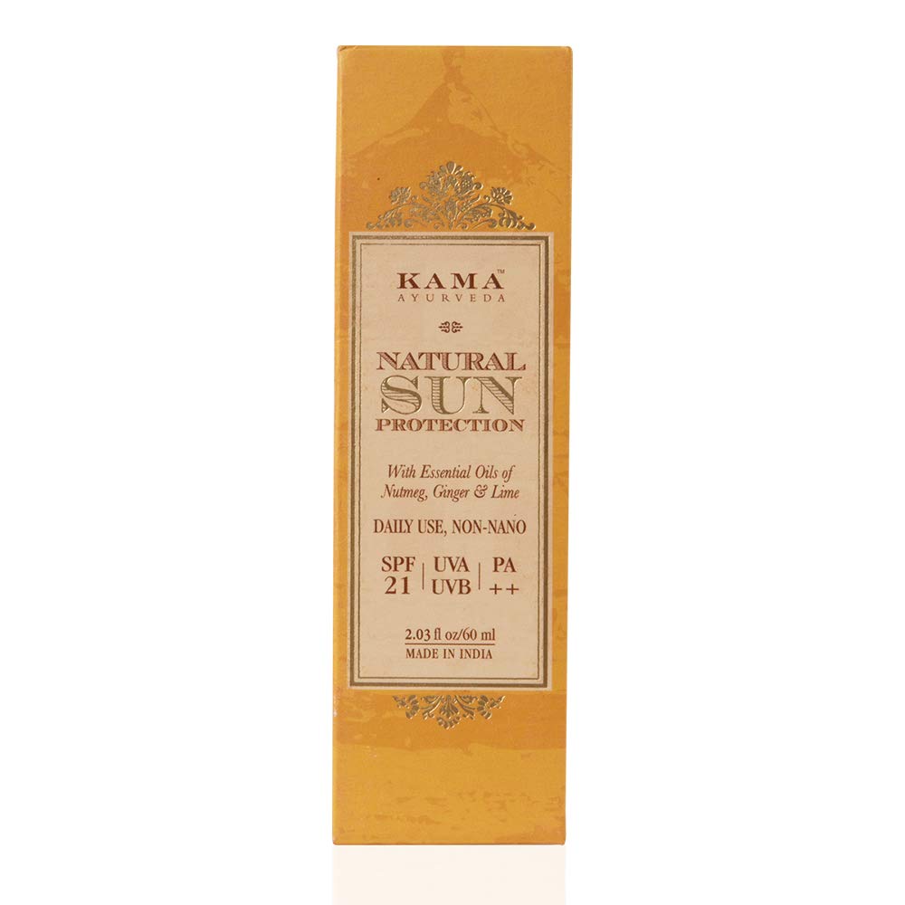 Kama Ayurveda Sun Protection Spf-21 Oil, All Skin Type - 60 Grams