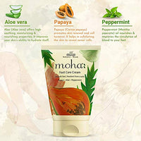 Moha Herbal Aloe Vera gel 200gm, Foot Cream 100gm and Nail Care Cream 100gm | Skincare Products | Combo Pack of 3