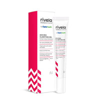 Rivela Dermascience AHA BHA Scar and Spot Correction Gel By Cipla | Clarifying Gel For Acne Prone Skin | Clears Post Acne Spots and Scars | Evens Out Fine Lines | 15 ml | Pack of 1