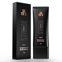 Sotrue Strobe Cream Gold for Face Radiance, Multipurpose Strobe Cream, Dewy Glazed Instant Glow, Highlighter For Face, Boosts Hydration, For All Skin Types, 30g