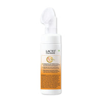 Lacto Calamine Vitamin C Foaming Face wash| Brightens skin & control blackheads & whiteheads| With Built-in foaming Brush|Sulphate free face wash| Paraben Free| 150 ml x Pack of 1