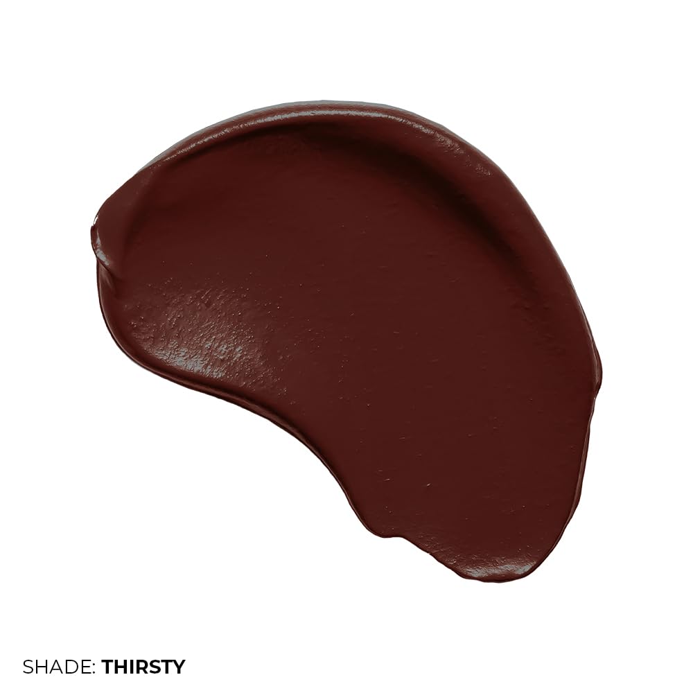 Fae Beauty Lip Whip 12Hr Comfortable Matte Liquid Lipstick (10ml) | Long Wear | Non Drying | Soft Mousse Smudgeproof Formula | Vegan | With Moisture Lock Technology | Enriched with Vitamin E and Cherry Coffee - Thirsty