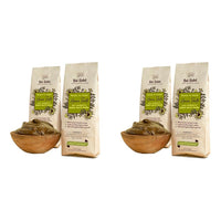 Nat Habit - Fresh Ready To Apply Henna Paste, Pre-Soaked in Black Tea and Herbs,100% Natural Rajasthani Henna, Imparts Rich Brown Shade (Pack of 4 x 220g)