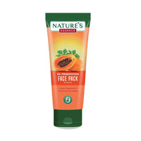 NATURES ESSENCE De-Pigmentation Papaya Face Pack For Women, Orange, 50G, 1 Count