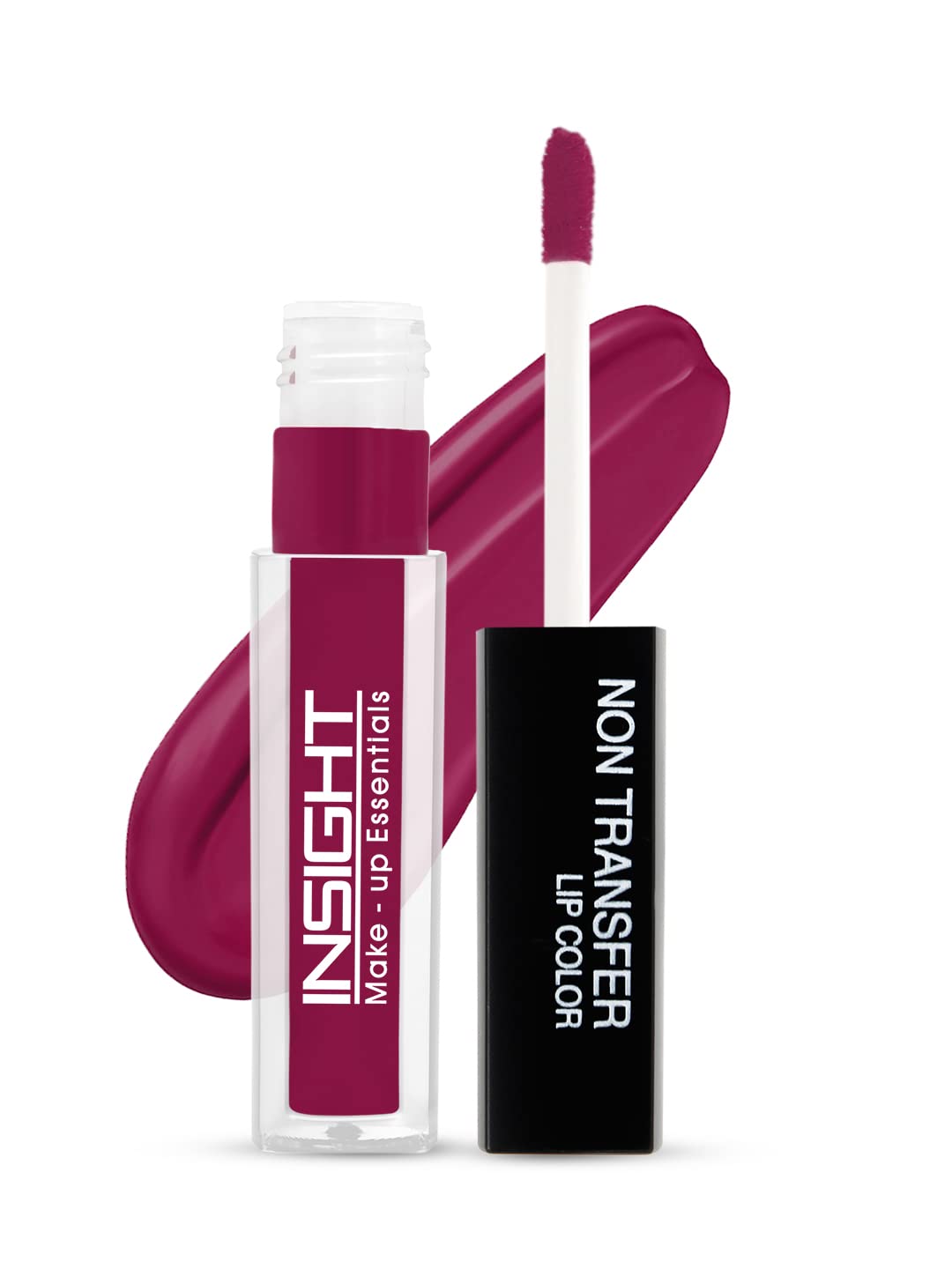 INSIGHT Non Transfer Matte Lip Color, 4Ml (17 Vintage) & Matte Lip Color, 4Ml (04 Ferocious Pink)