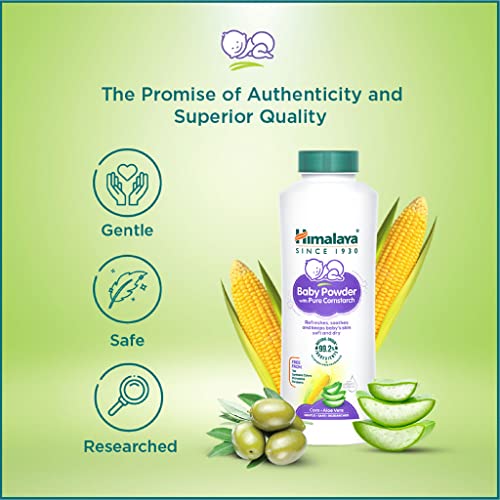 Himalaya Baby Powder with Pure Corn Starch (200g)