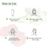 Forest Secrets Anti-Pimple Face Wash | Neem & Green Tea | Controls Acne & Pimples | Lightens Acne Scars | 100Gm