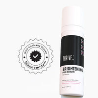 ThriveCo Brightening PRO Cleanser + Serum For Women with Probiotic Rice Water, Vit C, Kojic Acid, Alpha Arbutin & Glutathione | Anti-ageing, Boosts Collagen, Clears Skin & Removes Dark Spots
