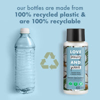 Love Beauty & Planet Coconut Water and Mimosa Flower Volume and Bounty Shampoo & Conditioner, No Parabens, No Dyes, 100% Organic Coconut Oil, 200ml