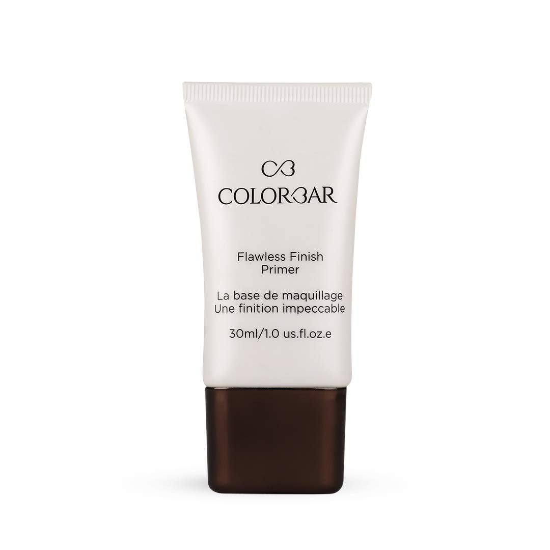 Colorbar New Perfect Match Primer, 30ml & Colorbar Cosmetics Flawless Finish Primer, Transparent, 30 ml