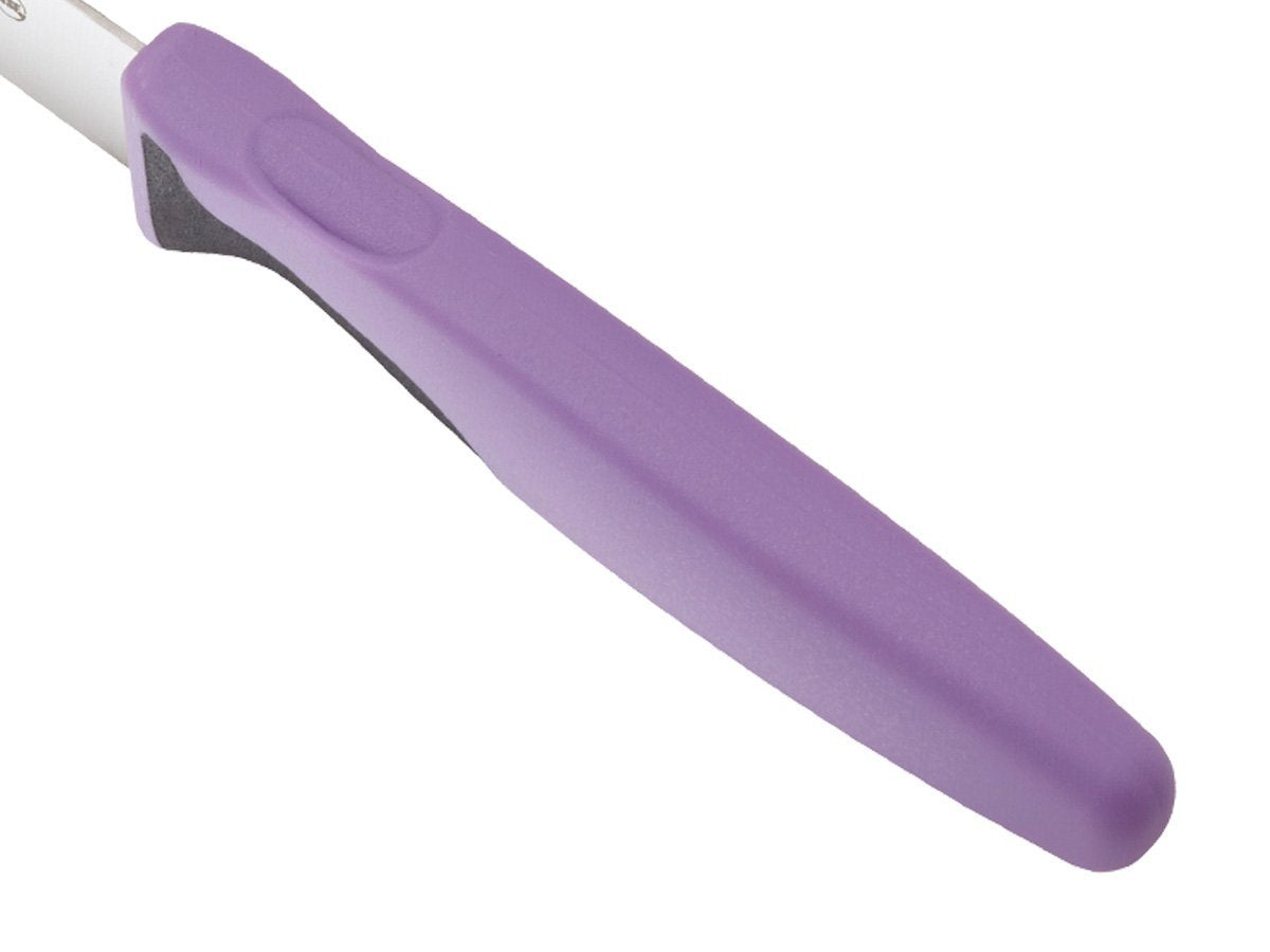 Mercer Culinary Purple Millennia Colors Handle, 3" Slim Paring Knife