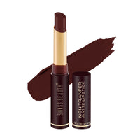 Swiss Beauty Non-Tranfer Matte Lipstick, Smooth & Waterproof, Dark Brown, 2g