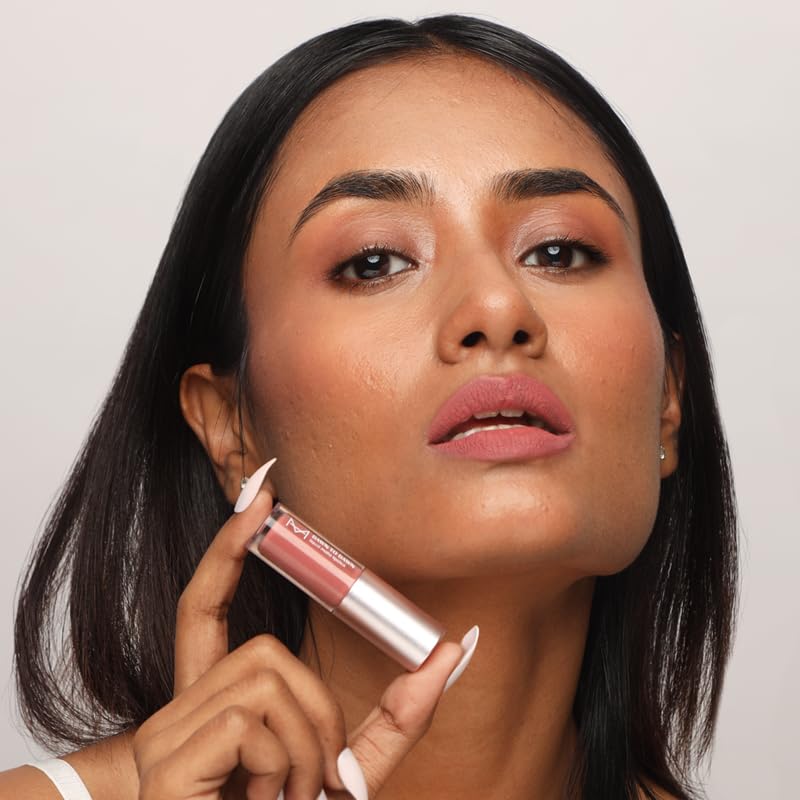 House Of Makeup Matte Liquid Lipstick MINIS with Hyaluronic Acid & Vitamin E | Long Lasting, Smudgeproof | Non-cakey, Non-drying | 2 ml | Pink Butter