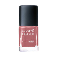 Lakmé Absolute Gel Stylist Dusty Rose 12Ml & Color Crush Glossy Finish Nail Art Combo