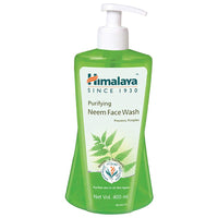 Himalaya Purifying Neem Face Wash, 400ml and Himalaya Herbals Neem and Turmeric Soap, 125gm (Pack of 4) with Value Pack Save Rs.20