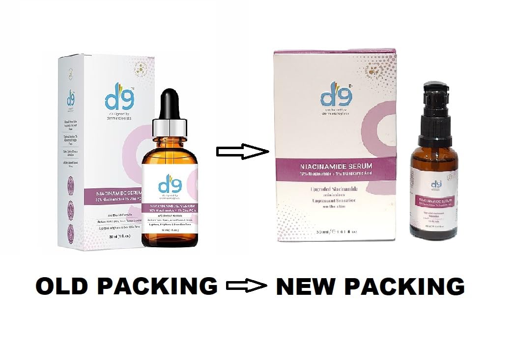 D9 Spot removal Niacinamide Serum|10% Niacinamide+1% Tranexamic acid + 1% Zinc PCA |Brightens Skin, Fades Dark Spots,Hydration & Barrier Repair|Evens Skin Tone & Lightweight | Non-Greasy|For all Skin Types|Dermatologists Designed-30ml